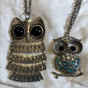 Two awesome Owl Necklaces!